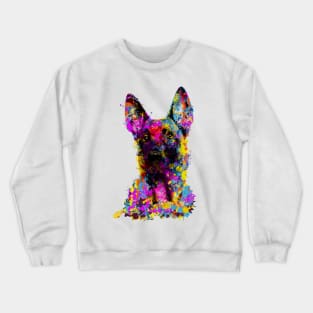 Malinois puppy  - Belgian shepherd - Mechelaar Crewneck Sweatshirt